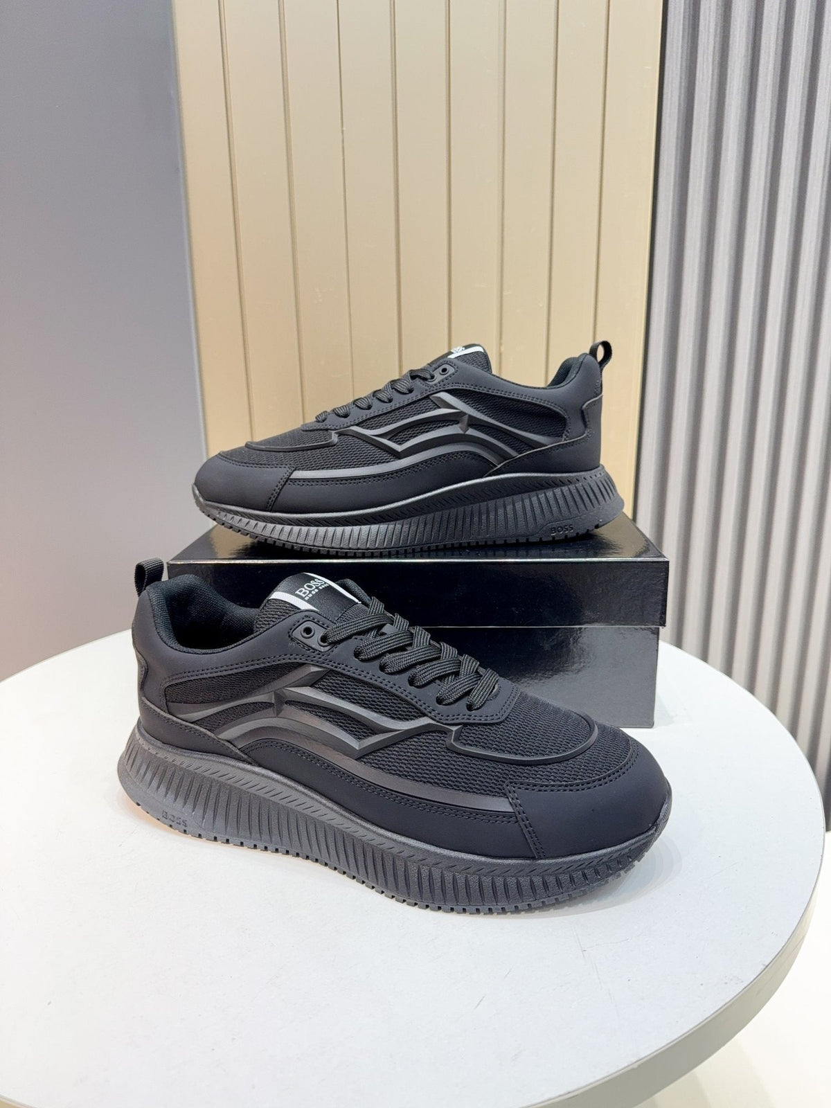 BOSS Black Low-Top Sneakers — hero