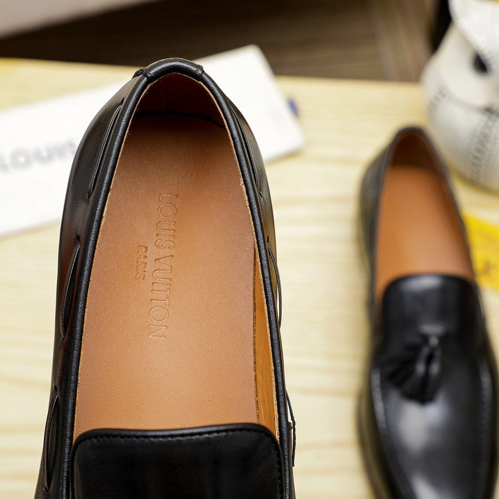 Louis Vuitton Men's Tassel Loafers — detail