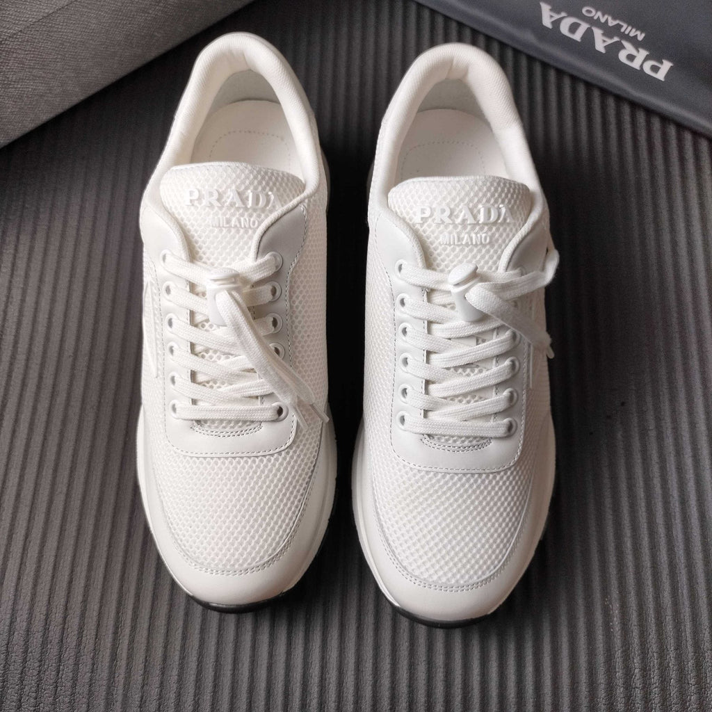 Prada Mesh Low-Top Sneakers — front
