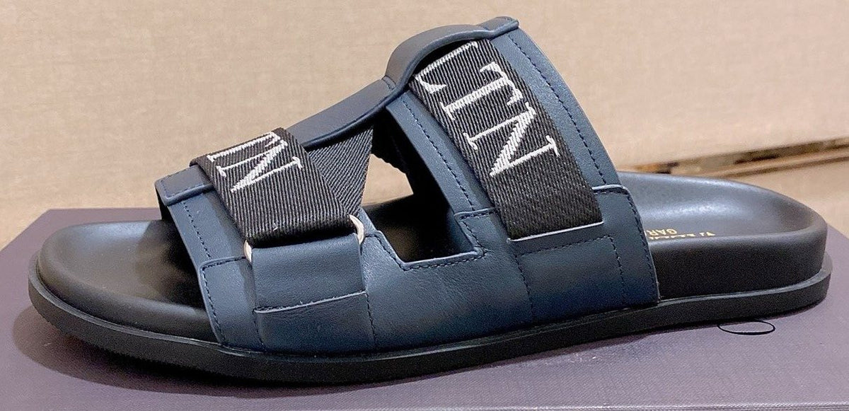 Valentino VLTN Strap Slide Sandals — front