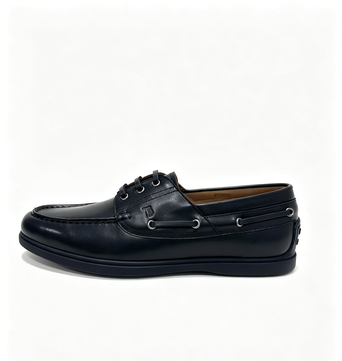 TOD'S Moc-Toe Boat Shoes — hero