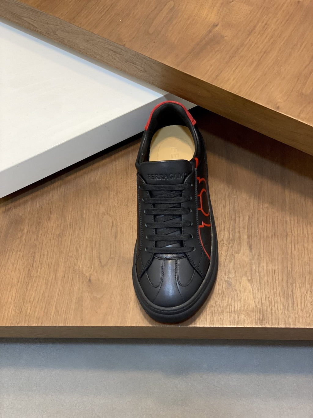 Ferragamo Gancini Low-Top Sneakers — back