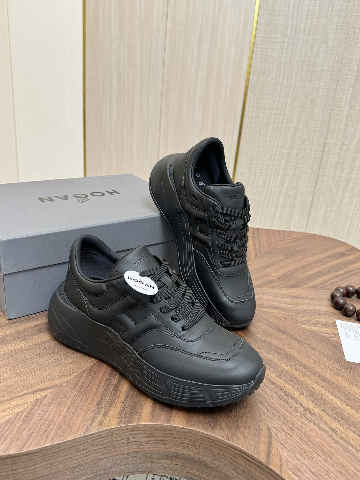 HOGAN H-Stripes Platform Sneakers — model
