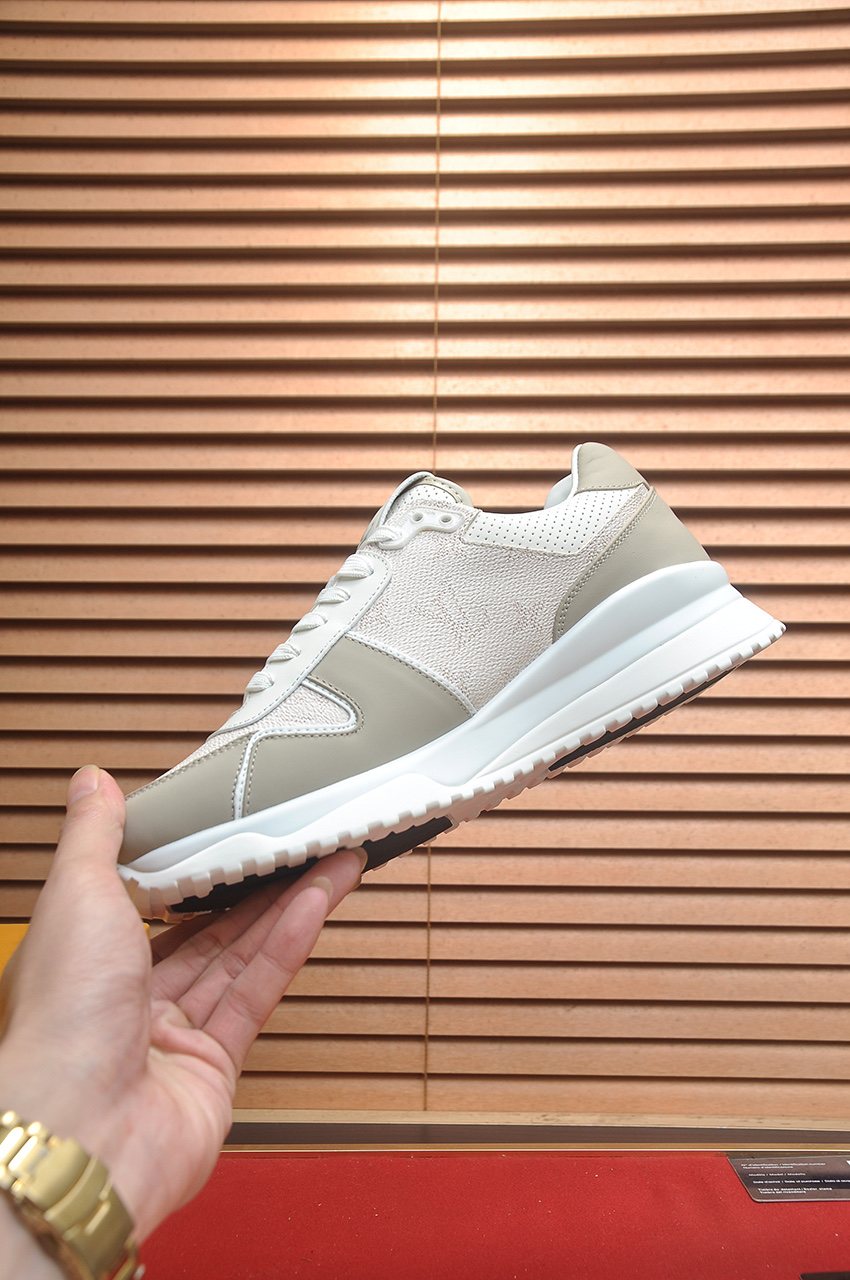 Louis Vuitton Panel Low-Top Sneakers — front