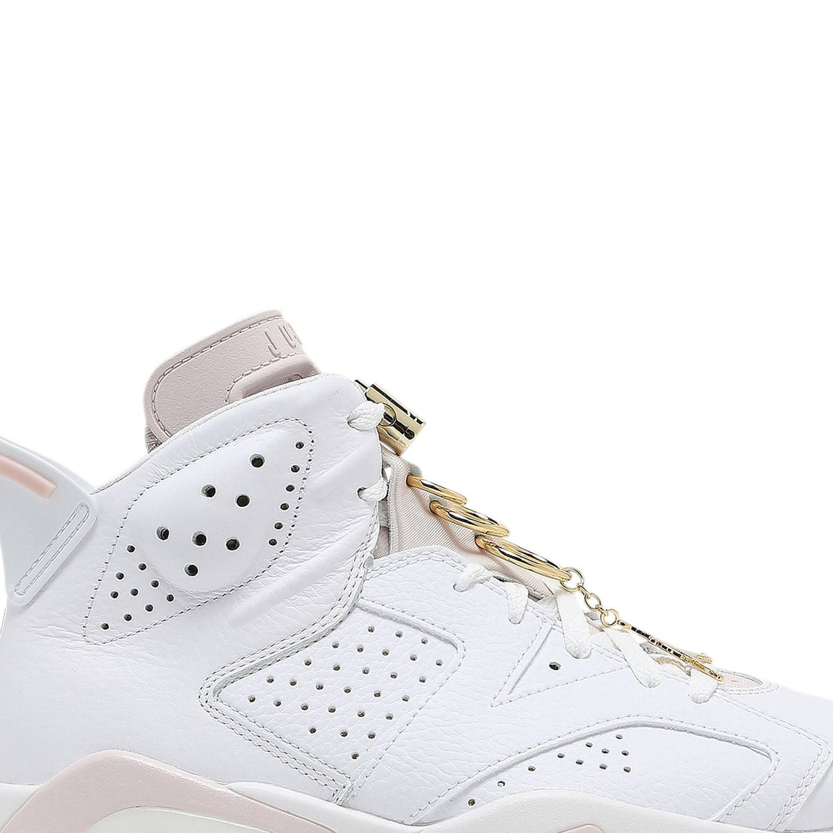 Women's Air Jordan 6 Retro 'Gold Hoops' DH9696-100 Sneakers