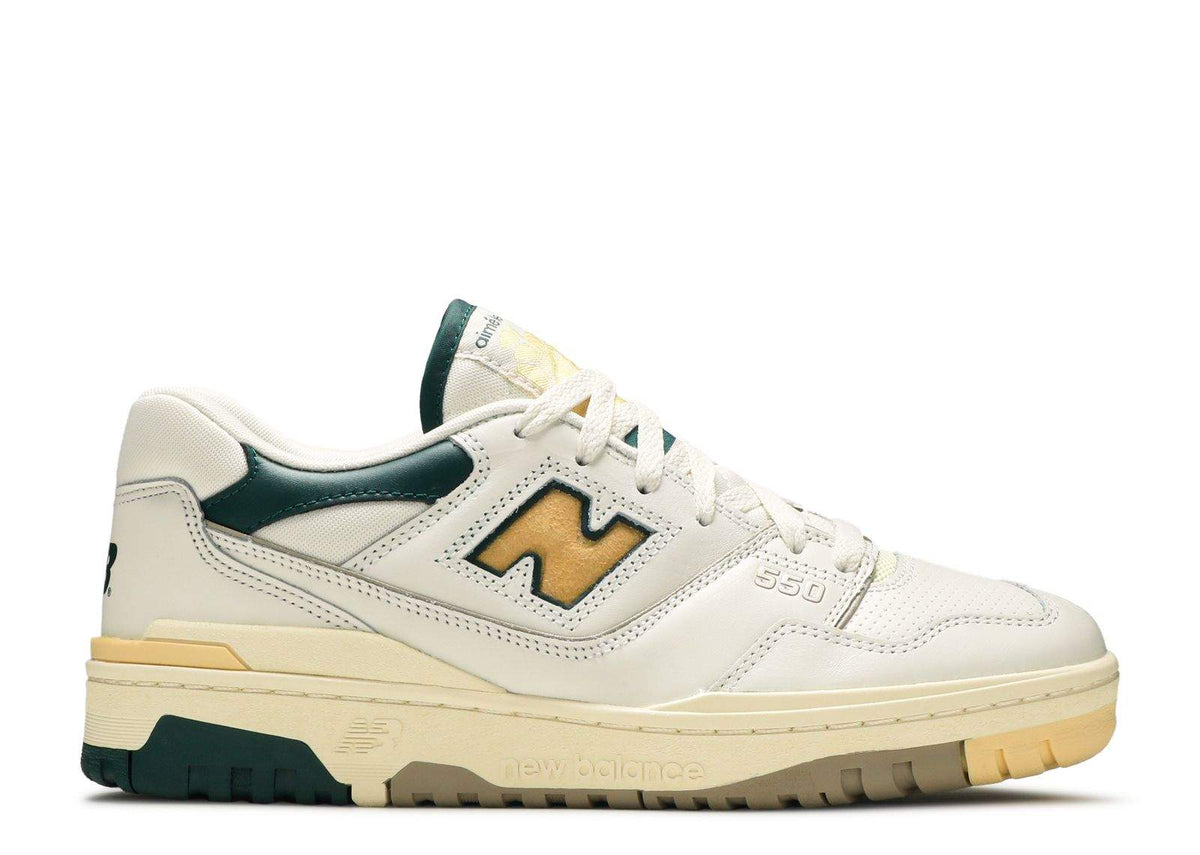 New Balance Aim Leon Dore x 550 'Green Yellow' Sneakers